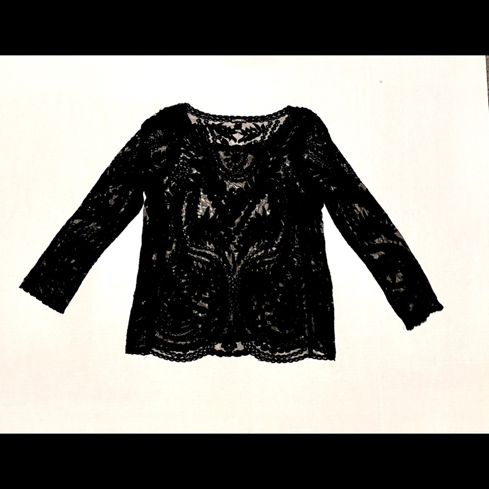 Express lace top